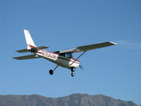 N704JH @ SZP - 1976 Cessna 150M, Continental O-200 100 Hp, on final Rwy 04 - by Doug Robertson