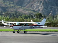 N704JH @ SZP - 1976 Cessna 150M, Continental O-200 100 Hp, takeoff roll Rwy 04 - by Doug Robertson