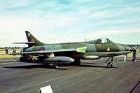 XE608 @ EGUD - Hawker Hunter F.6A [41H/679966] RAF Abingdon~G 15/09/1979 - by Ray Barber
