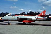 XF375 @ EGVI - Hawker Hunter F.6 [S4/U/3275] RAF Greenham Common~G 01/08/1976 - by Ray Barber