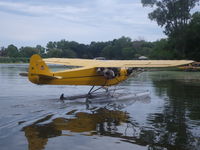 N98413 @ 96WI - float plane piper cub - by christian maurer