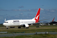 VH-VYH @ YBBN - Boeing 737-838 [34180] (QANTAS) Brisbane International~VH 18/03/2007. Taxiing for departure.