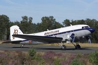 HB-IRJ @ EBZR - Breitling DC3