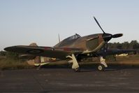 G-HURY @ EBZR - Hawker Hurricane