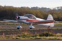 G-BKCX @ EGFH - Visiting CAP 10B. - by Roger Winser