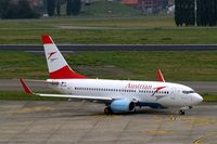 OE-LNN @ EBBR - Boeing 737-7Z9 [30418] (Austrian Airlines) Brussels~OO 15/08/2010. Now withdrawn from use and being broken up at Kemble~UK