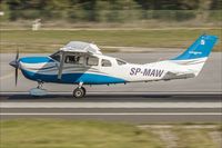 SP-MAW @ EPGD - Cessna T206H turbo - by Jerzy Maciaszek