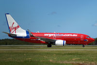 VH-VBN @ YBBN - Boeing 737-76N [33005]  (Virgin Blue) Brisbane-International~VH 18/03/2007. - by Ray Barber