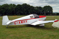 G-AWHY @ EGBP - Falconair F.11 [PFA 1322] Kemble~G 09/07/2004 - by Ray Barber