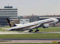 9V-SVO @ EHAM - Take off from runway L18 of Schiphol Airport - by Willem Göebel