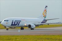 SP-LLE @ EPWA - Boeing 737-45D, - by Jerzy Maciaszek