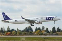 SP-LND @ EPWA - Embraer 195-200LR - by Jerzy Maciaszek
