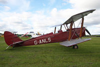 G-ANLS @ X5ES - De Havilland DH-82A Tiger Moth II, Great North Fly-In, Eshott Airfield UK, September 2012. - by Malcolm Clarke