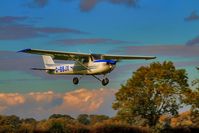 G-BBJX @ EGBR - Local Flying School on finals