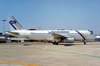 OO-COL @ LIRP - Airbus A320-231 [0344] (Constellation Airlines)  Pisa~I 13/09/1999 - by Ray Barber