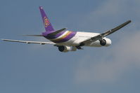 HS-TJR @ EBBR - Flight TG935 is flying back to BKK