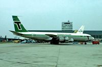 PH-TVK @ EHAM - Boeing 707-329C [20198] (Transavia Airlines) Schiphol~PH 29/08/1976. Taken from a slide.