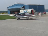 N7180U @ OKK - On the ramp at Kokomo, IN - by Bob Simmermon