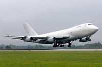 EK-74723 @ LOWL - Veteran Avia Boeing B747-281(SC) landing in LOWL/LNZ