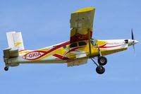 F-GKIA @ LOAB - climb out for parachuter