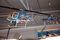 LN-ORW @ ENBO - Bell 47D-1 helicopter, preserved in the Norsk luftfartsmuseum, Bodø, Norway. - by Henk van Capelle