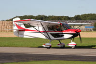 G-CFBY @ EGBR - Skyranger Swift 912S(1). Hibernation Fly-In, The Real Aeroplane Club, Breighton Airfield, October 2012. - by Malcolm Clarke