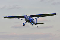 G-AJKB @ EGBR - Luscombe 8E Silvaire. Hibernation Fly-In, The Real Aeroplane Club, Breighton Airfield, October 2012. - by Malcolm Clarke