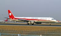 B-6285 @ ZBAA - Airbus A321-231 [1060] (Sichuan Airlines) Bejing~B 17/10/2006 - by Ray Barber