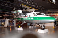 LN-LMN @ ENBO - Twin Otter in Widerøe colourscheme in the Norsk Luftfartsmuseum in Bodø, Norway. Widerøe operated this aircraft betwen 1968 and 1971. - by Henk van Capelle