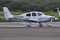 N583CD @ EGFH - Sleek Cirrus SR22 GTS. Regular visitor to Swansea Airport. - by Roger Winser