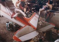 N8287A - Rebuilding of Cessna N8287A  1980's. Home of Seldon Armbruster, Seville, OH. - by Robert Guckiean