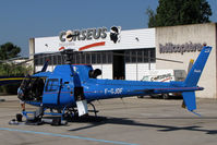 F-GJDF @ LFKJ - Preparing to aerials power lines control mission