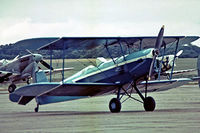 G-AXYW @ EGSU - Stampe SV.4C [163] Duxford~G 28/06/1975. Image taken from a slide. - by Ray Barber