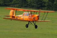 OO-WIL @ EBDT - Stampe SV.4B [1184] Schaffen-Diest~OO 14/08/2010 - by Ray Barber