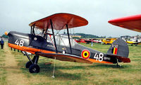OO-PAM @ EGTC - Stampe et Vertongen Stampe SV.4B [1190] Cranfield~G 04/07/1998 - by Ray Barber