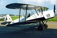 OO-GWD @ EBAW - Stampe et Vertongen Stampe SV.4B [1160] Antwerp~OO 09/08/2000 - by Ray Barber