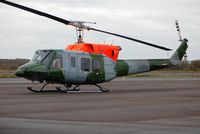ZJ964 @ EGFH - Visiting helicopter from 671 Squadron Army Air Corps coded D. Upgraded to AH.2 standards. Previously registered G-BJGV, 5N-ALT and 9V-BMH. - by Roger Winser