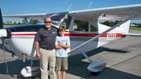 N1331Y @ 17G - Jerry & Trey at Bucyrus, Ohio. - by Bob Simmermon