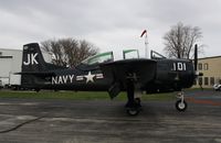 N14124 @ KRFD - North American T-28D - by Mark Pasqualino