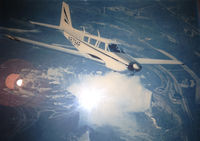 N8794P - HELLO! My father recently passed away and we found this. He used to own a Piper Comanche but I don't think it was this one. Not sure of the age of the photo but I believe that's Niagara Falls? - by Unknown