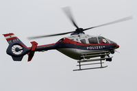 OE-BXA @ LOWW - BMI Police EC-135 has spotted a spotter ;-) - by Thomas Ranner
