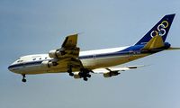 SX-OAB @ LGAT - Boeing 747-284B [20825] (Olympic Airways) Athens~SX 05/04/1998 - by Ray Barber