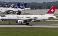 9H-AEM @ EDDM - decelerating after touchdown - by Friedrich Becker
