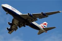 G-CIVP @ EGLL - Boeing 747-436 [28850] (British Airways) Home~G 22/08/2009. Wearing One World titles.