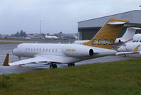 N689WM @ EGGW - Bombardier Global 5000 at Luton - by Chris Hall