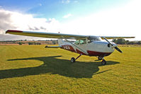 G-BLHJ @ X5FB - Reims F172P. Fishburn Airfield UK, October 2012. - by Malcolm Clarke
