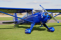 G-AJKB @ EGBR - Luscombe 8E Silvaire. Hibernation Fly-In, The Real Aeroplane Club, Breighton Airfield, October 2012. - by Malcolm Clarke