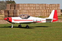 G-BLLS @ EGBR - Slingsby T-67M Firefly Mk2. Hibernation Fly-In, The Real Aeroplane Club, Breighton Airfield, October 2012. - by Malcolm Clarke