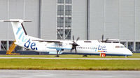 G-JEDN @ EGFF - Landed 1246 from Edinburgh, callsign Jersey 5TZ.
