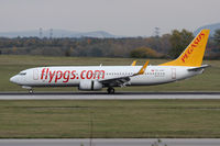 TC-AAT @ LOWW - Pegasus Boeing 737 - by Thomas Ranner